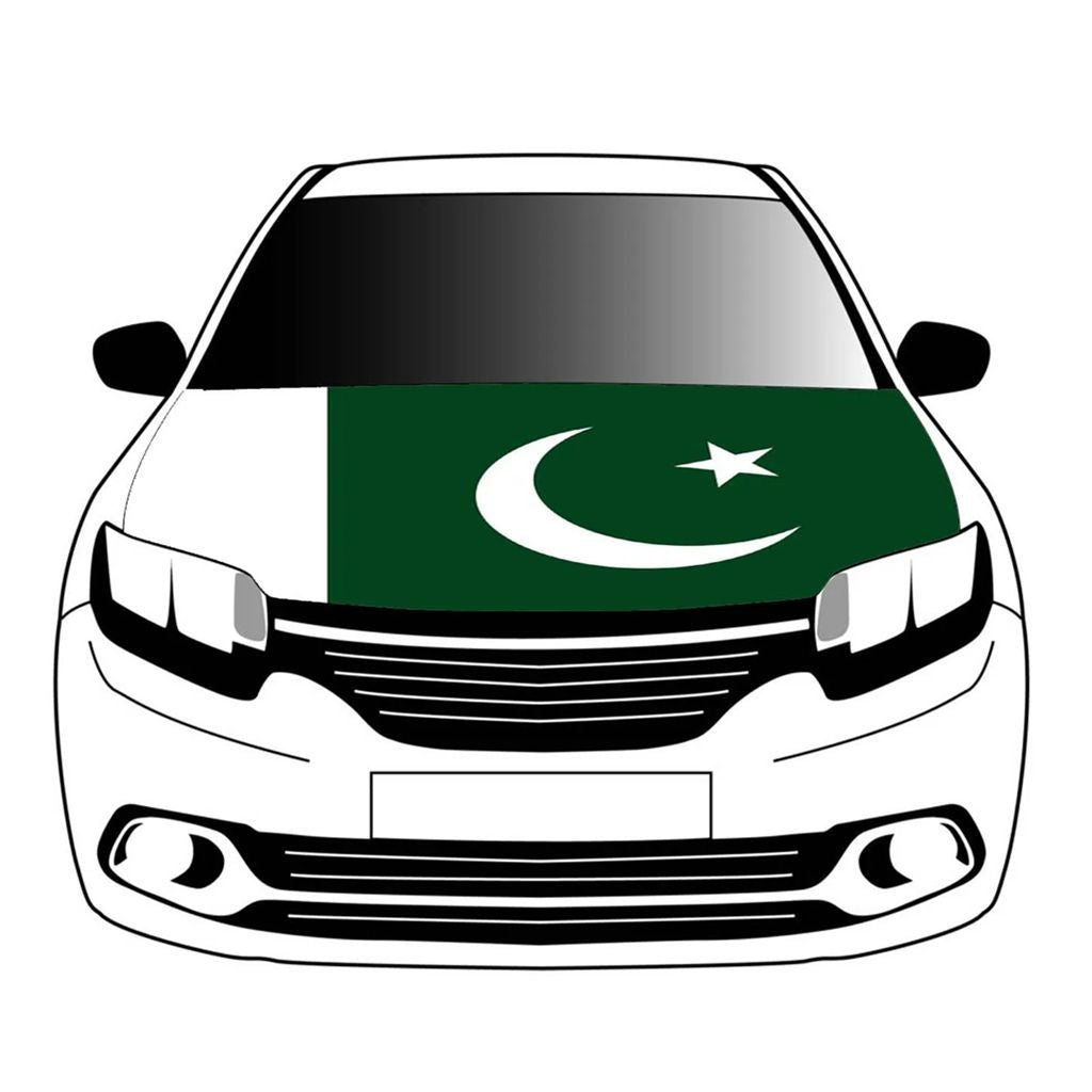 2026 World Cup Car Hood Flag | National Team Elastic Bonnet Banner