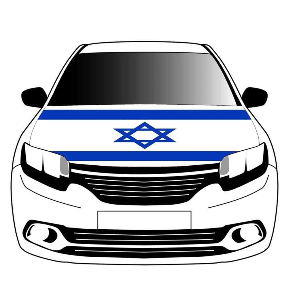 2026 World Cup Car Hood Flag | National Team Elastic Bonnet Banner