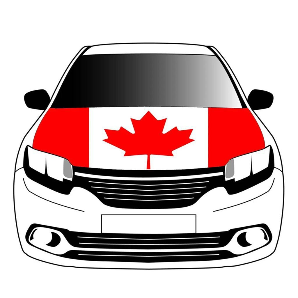 2026 World Cup Car Hood Flag | National Team Elastic Bonnet Banner