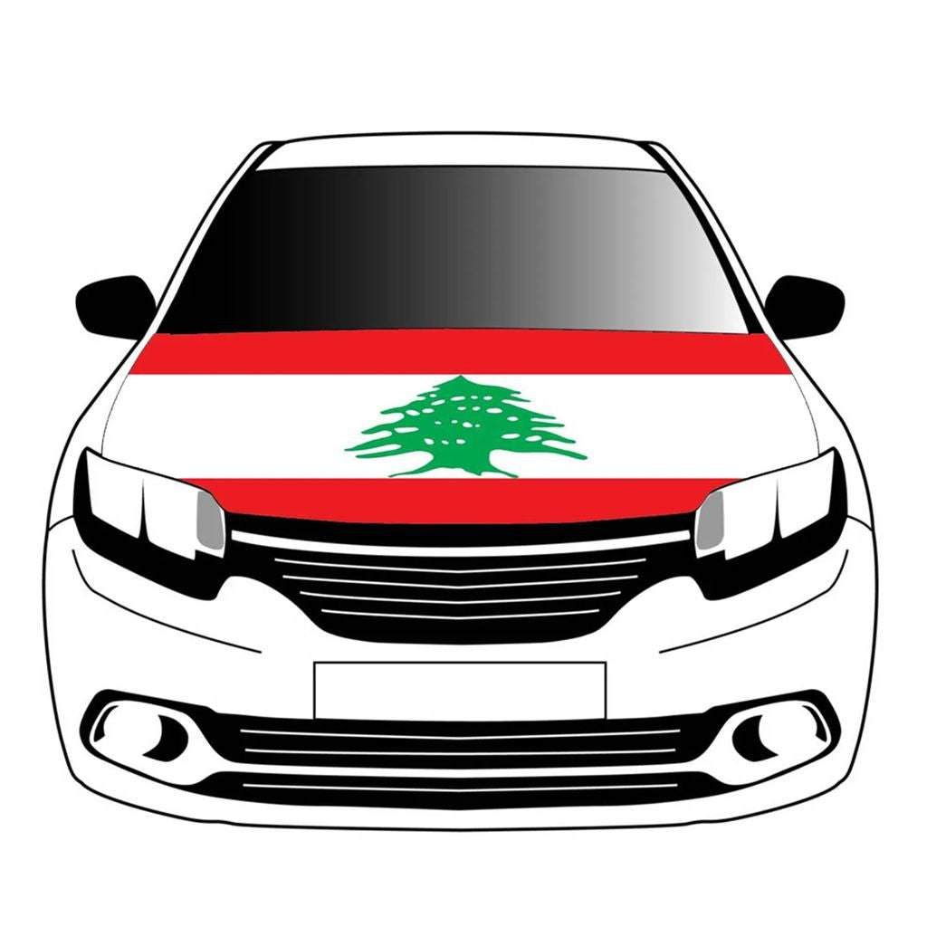 2026 World Cup Car Hood Flag | National Team Elastic Bonnet Banner