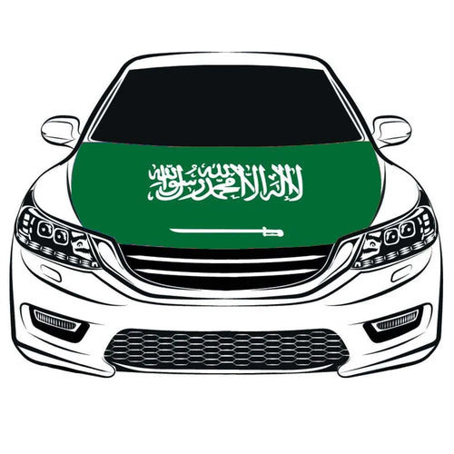 2026 World Cup Car Hood Flag | National Team Elastic Bonnet Banner