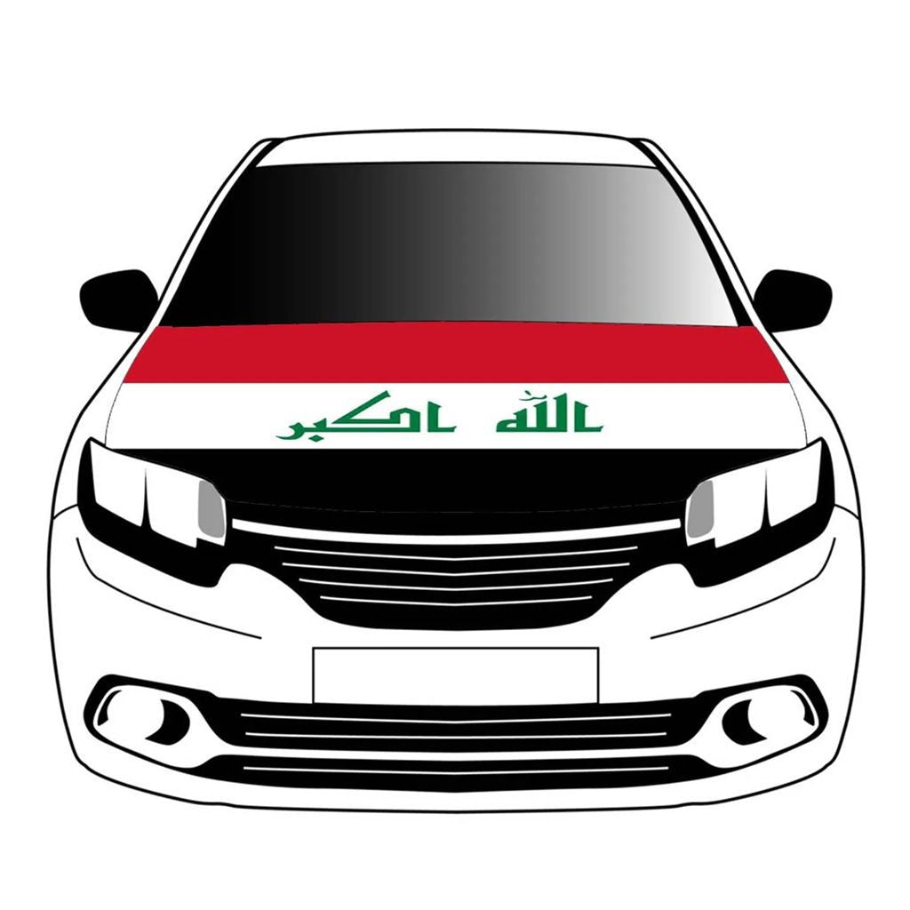 2026 World Cup Car Hood Flag | National Team Elastic Bonnet Banner