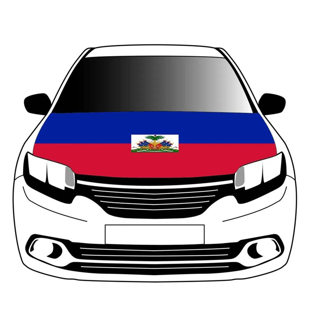 2026 World Cup Car Hood Flag | National Team Elastic Bonnet Banner