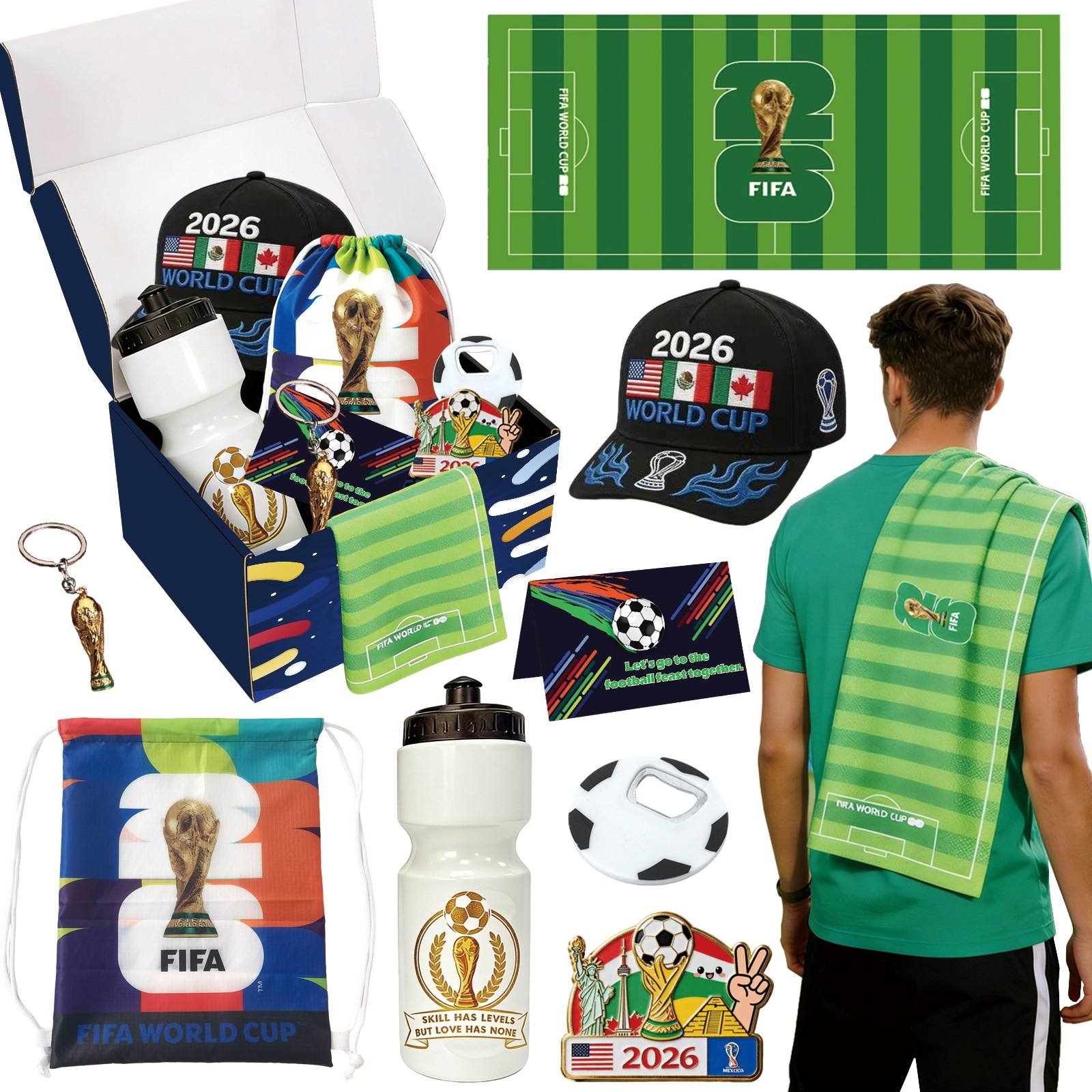 2026 World Cup Commemorative Fan Gear Gift Set