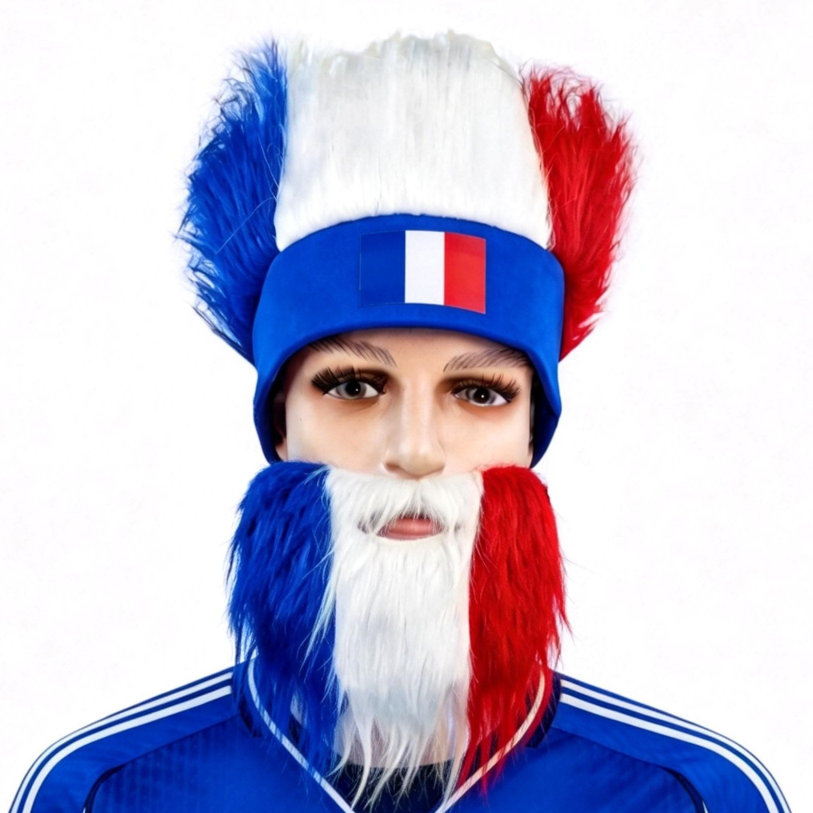 World Cup Fan Cheering Wig(with Beard Set)