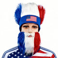 World Cup Fan Cheering Wig(with Beard Set)