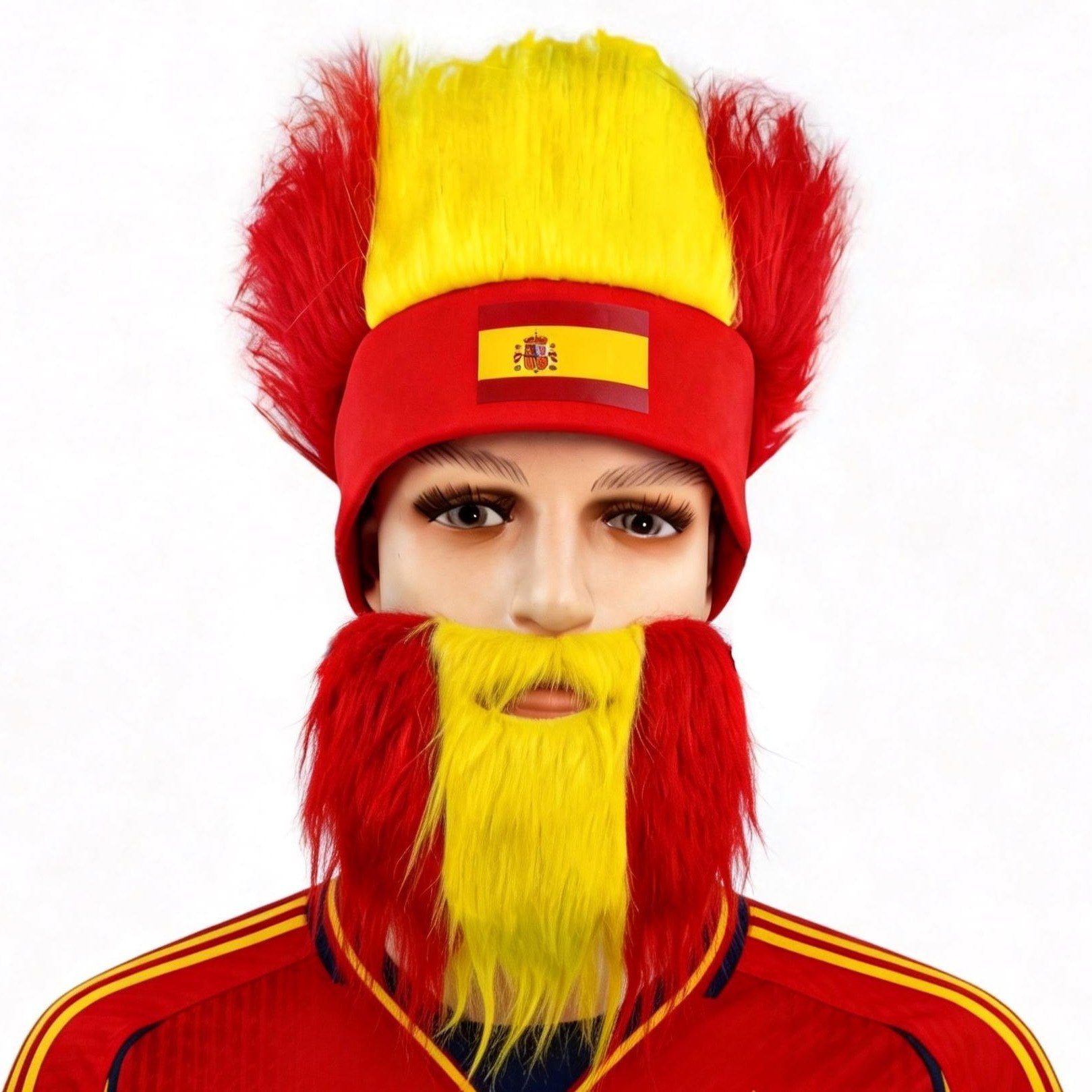 World Cup Fan Cheering Wig(with Beard Set)