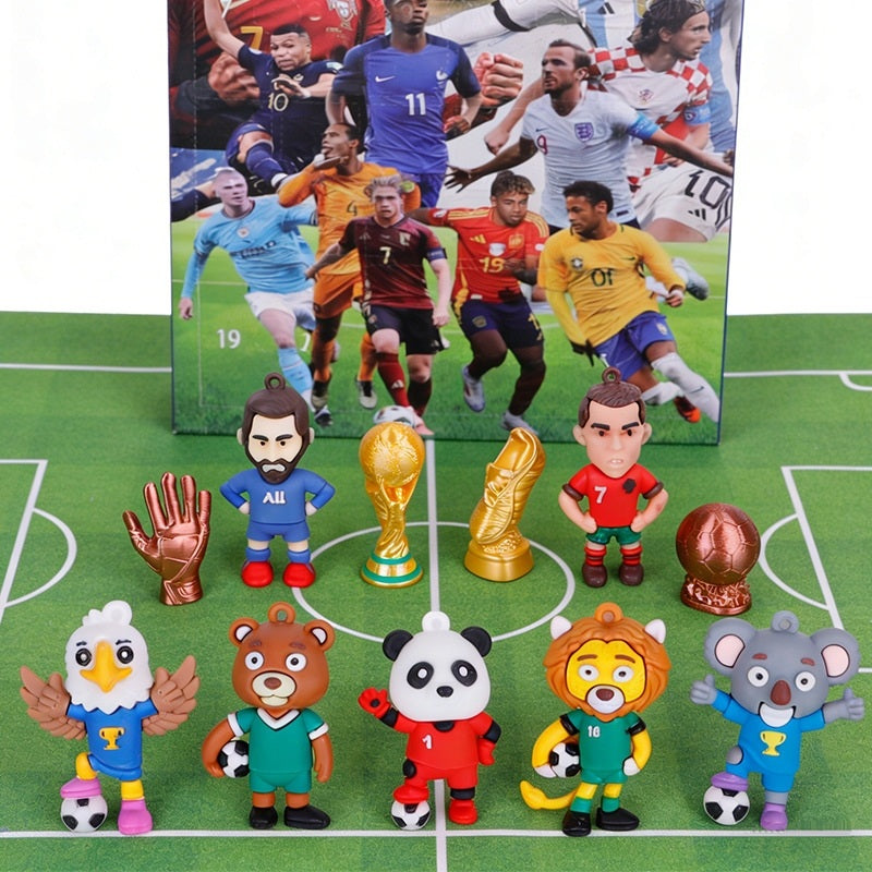 2026 World Cup Mascot Advent Calendar | 24-Day Soccer Figurine Set