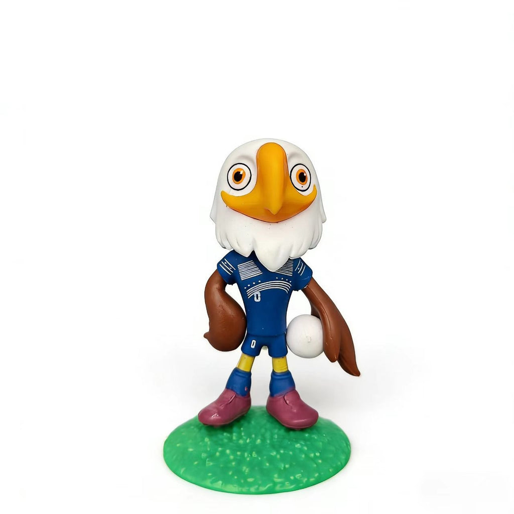 2026 World Cup Mascots Gift Set | 4-Piece Mini Soccer Figurines