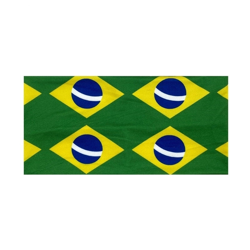 World Cup National Flag Headband – High-Elastic Sports Sweatband for Fans
