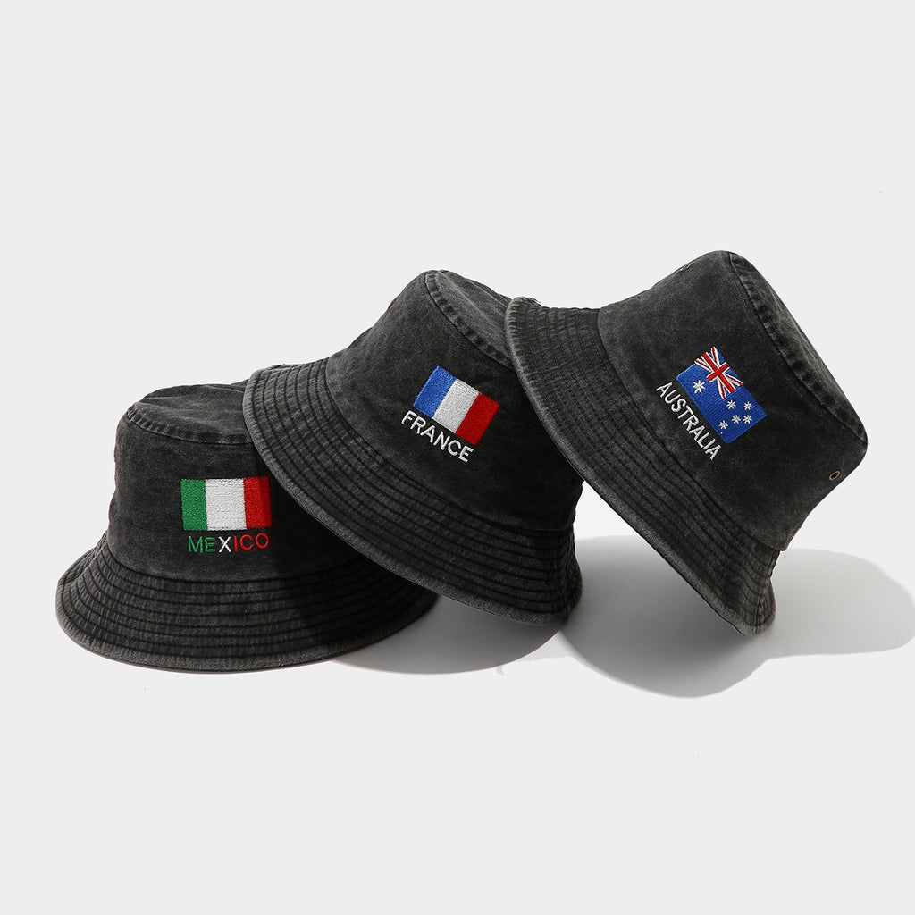 2026 World Cup National Flag Vintage Bucket Hat