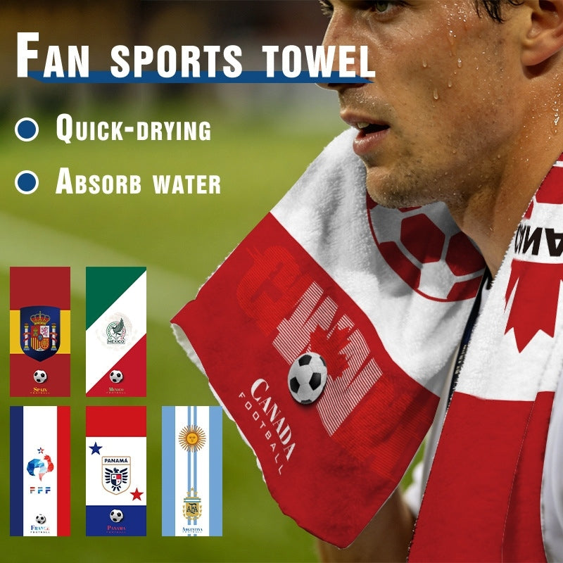 2026 FIFA World Cup National Team Soccer Towels