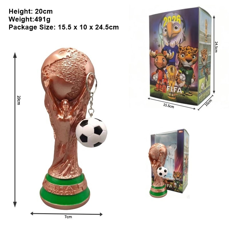 2026 World Cup Mascot & Trophy Figurines
