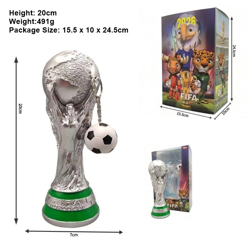 2026 World Cup Mascot & Trophy Figurines