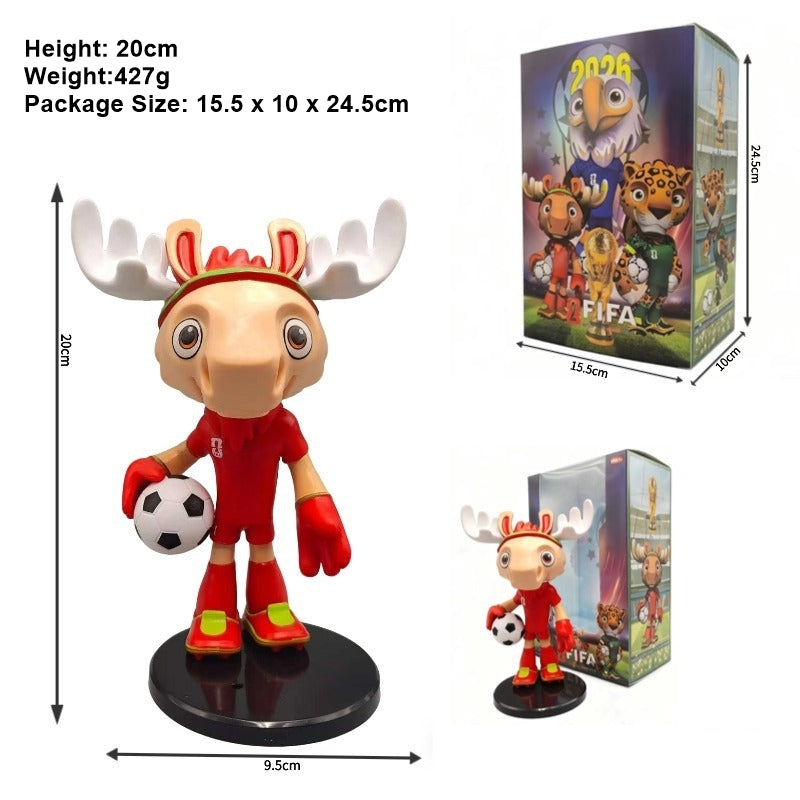 2026 World Cup Mascot & Trophy Figurines