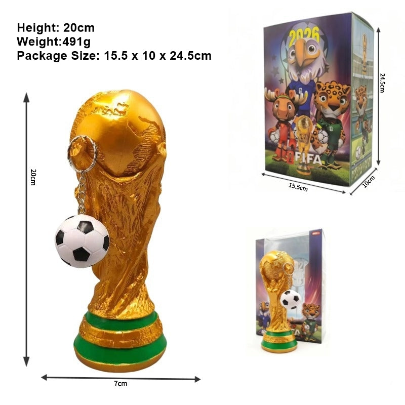 2026 World Cup Mascot & Trophy Figurines