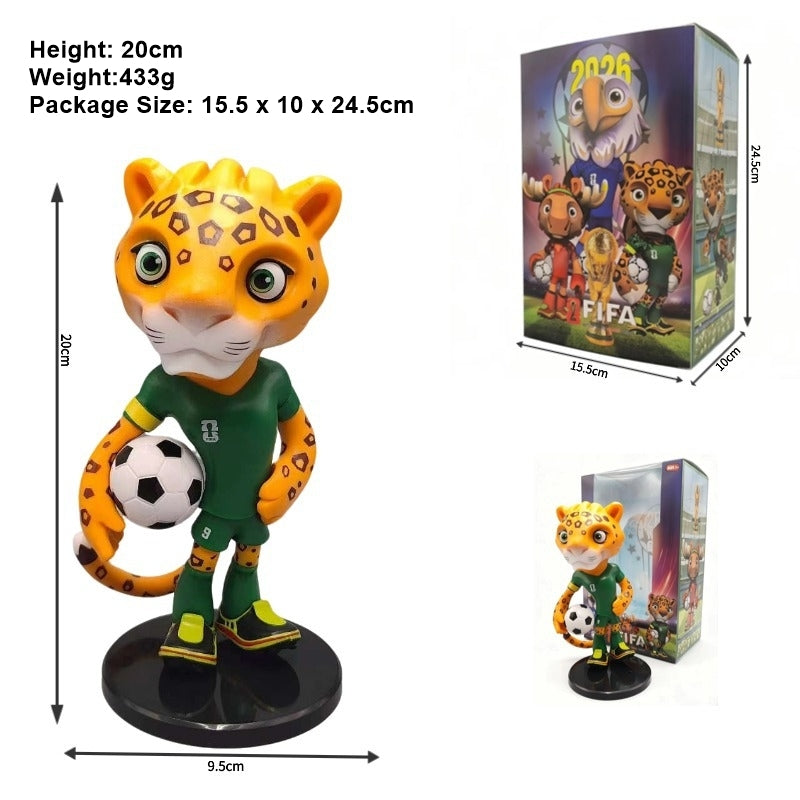 2026 World Cup Mascot & Trophy Figurines