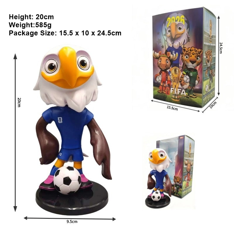 2026 World Cup Mascot & Trophy Figurines
