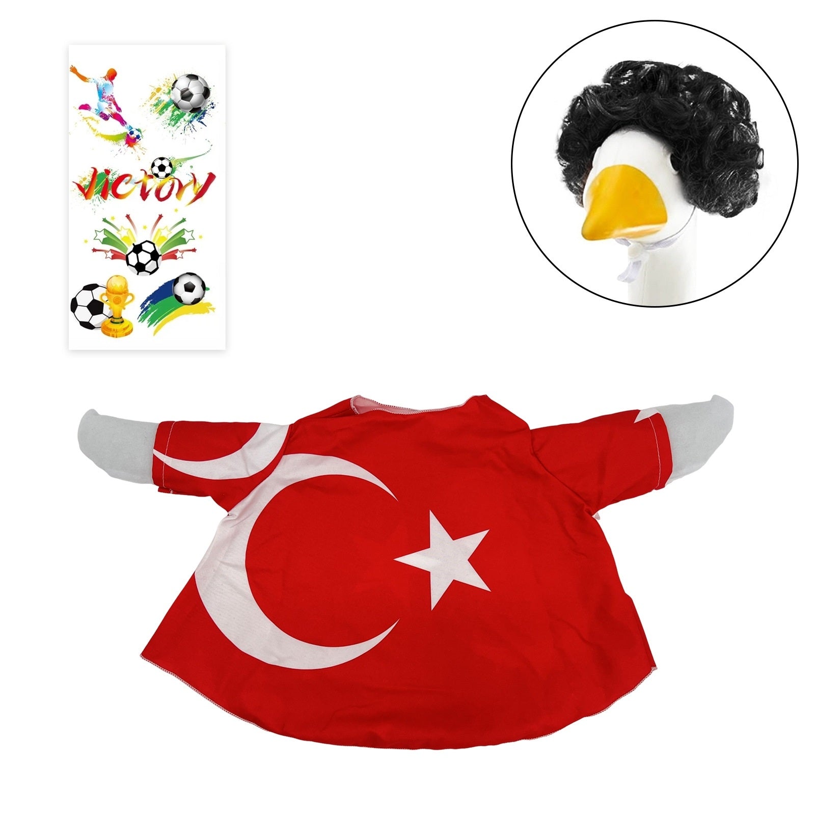 2026 World Cup Porch Goose Outfit 3-Piece Set