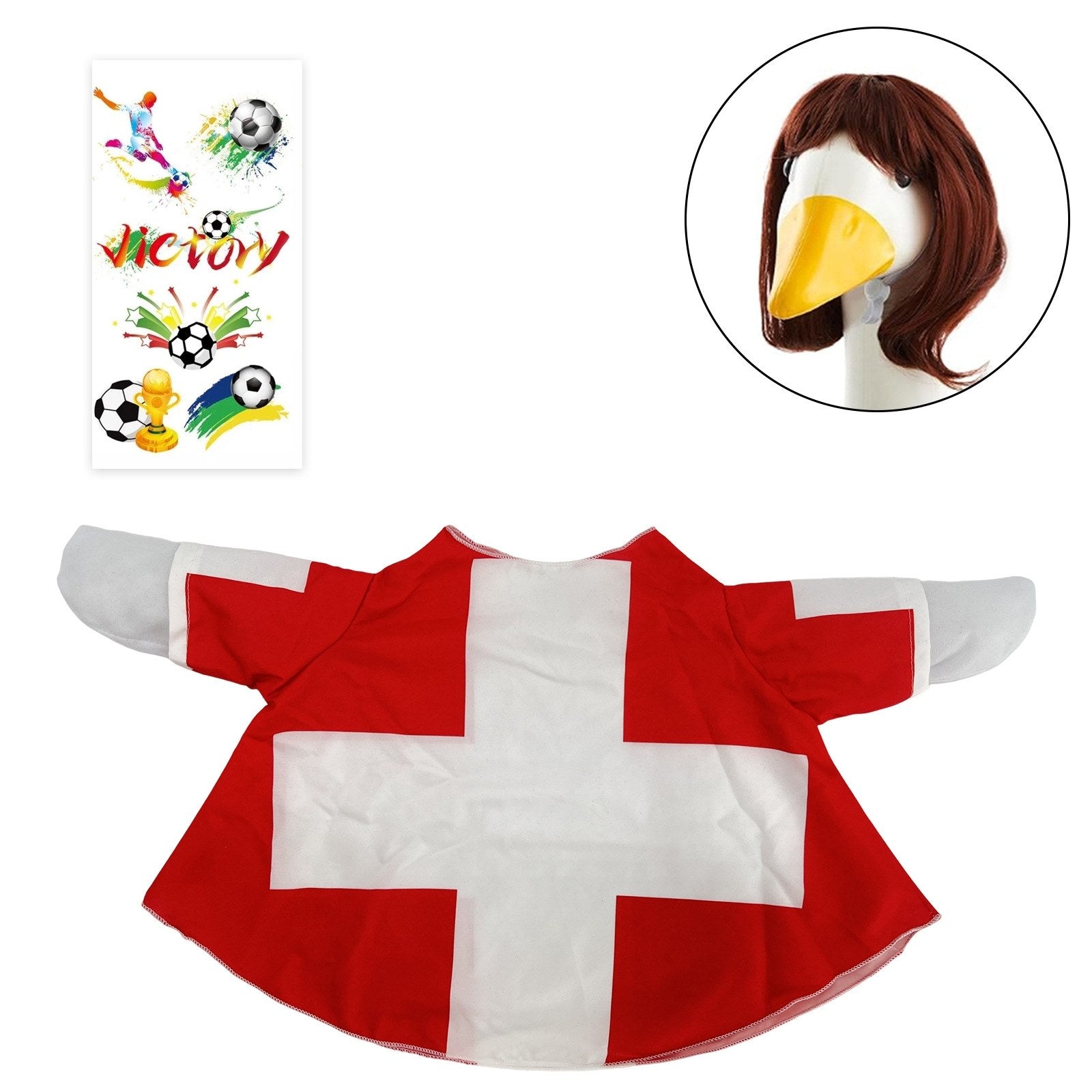 2026 World Cup Porch Goose Outfit 3-Piece Set