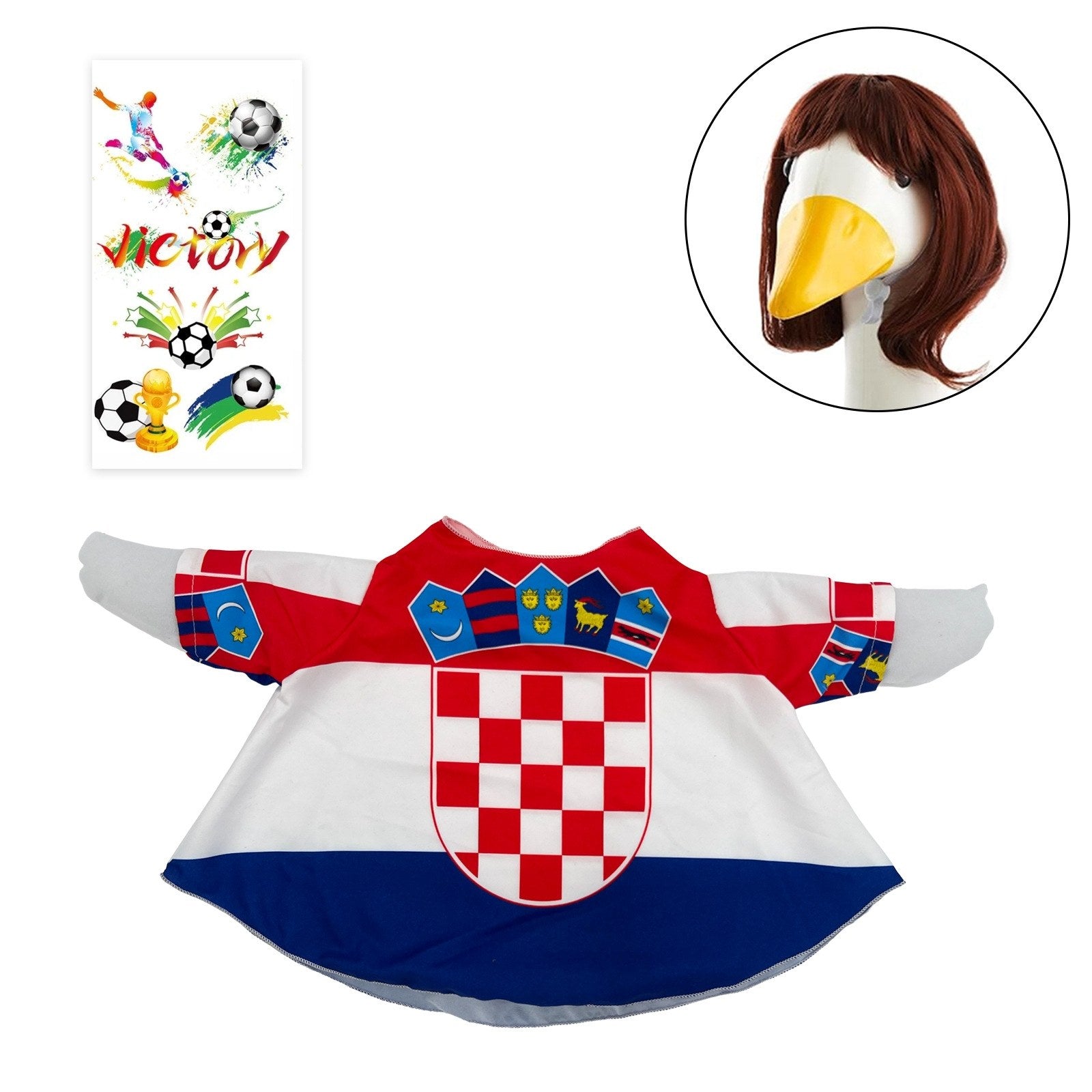 2026 World Cup Porch Goose Outfit 3-Piece Set