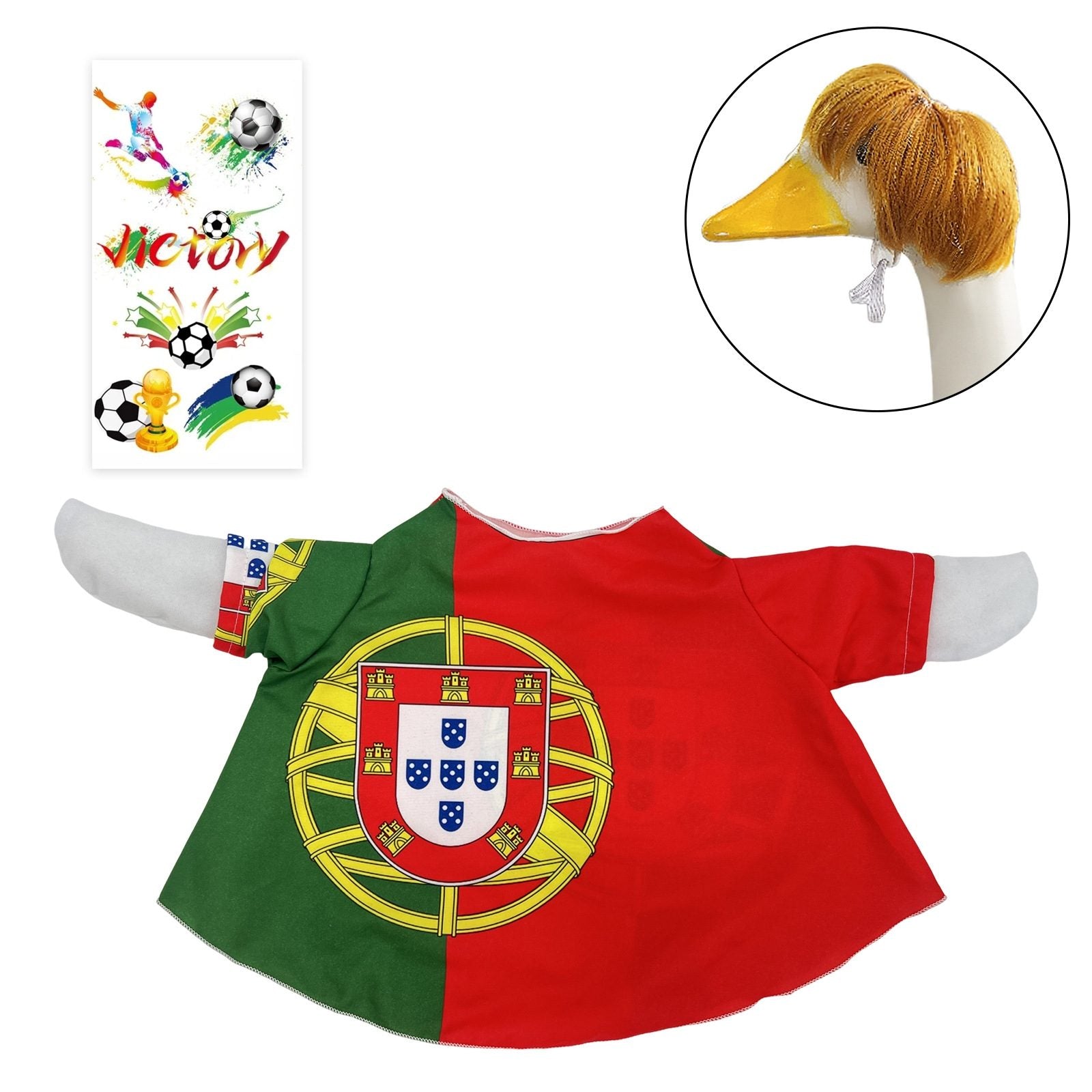2026 World Cup Porch Goose Outfit 3-Piece Set