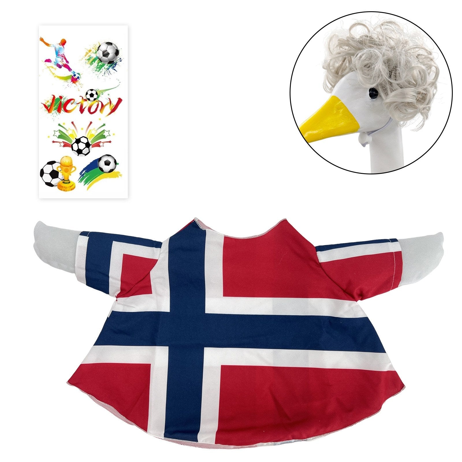 2026 World Cup Porch Goose Outfit 3-Piece Set
