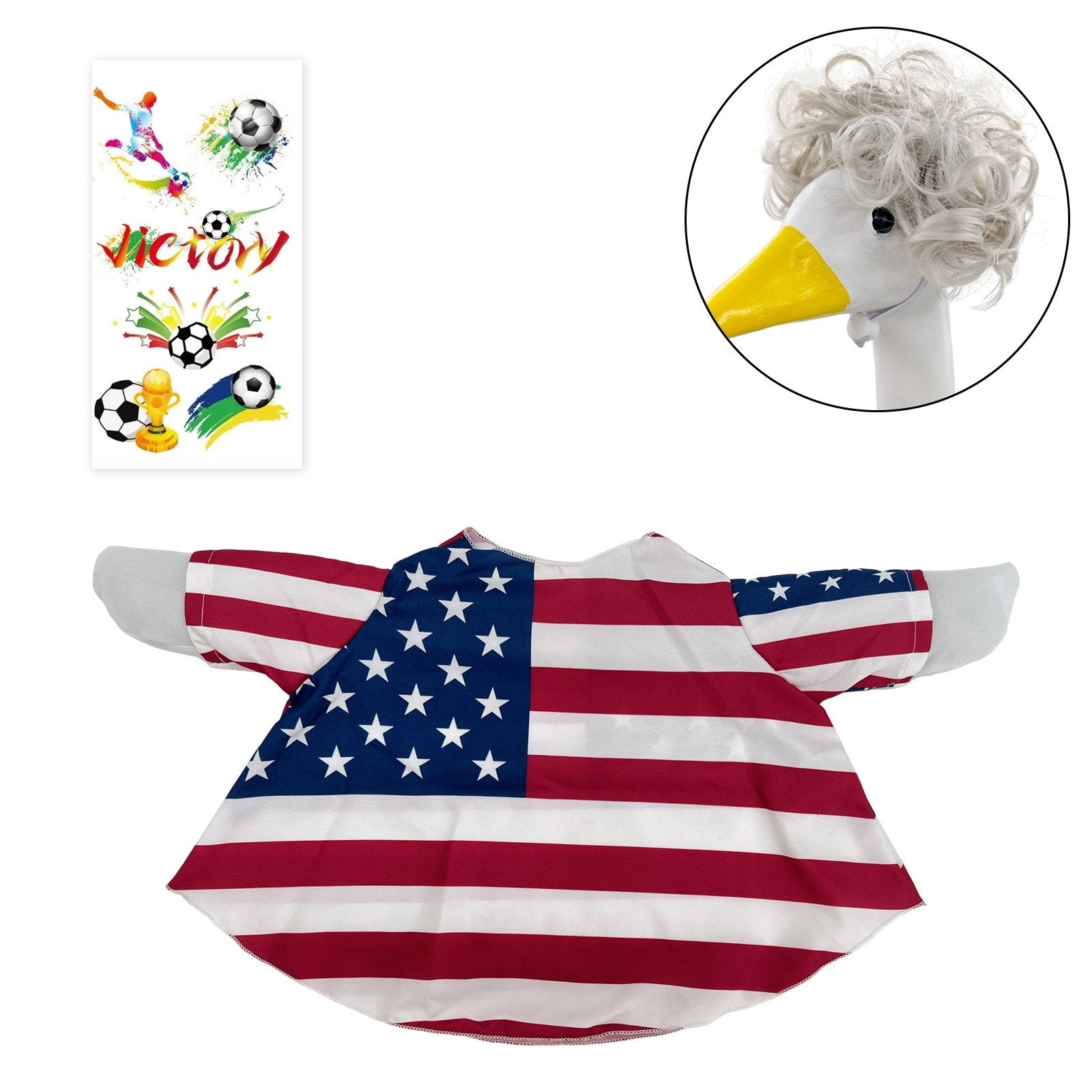 2026 World Cup Porch Goose Outfit 3-Piece Set