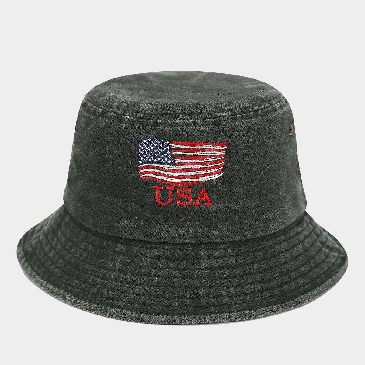 2026 World Cup USA Bucket Hat | Vintage USA Flag Sun Hat