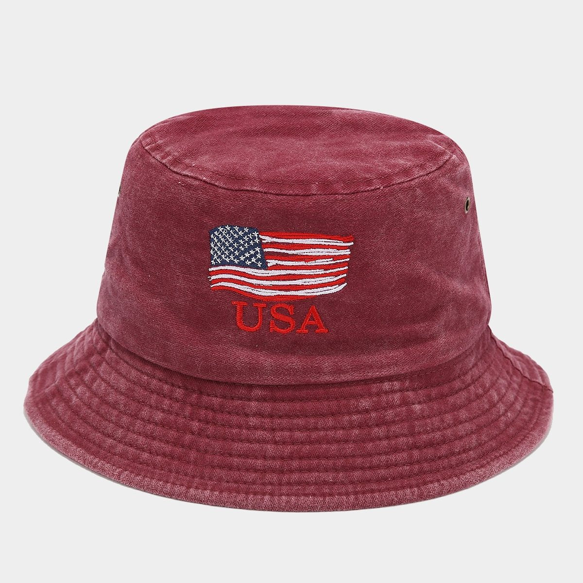 2026 World Cup USA Bucket Hat | Vintage USA Flag Sun Hat