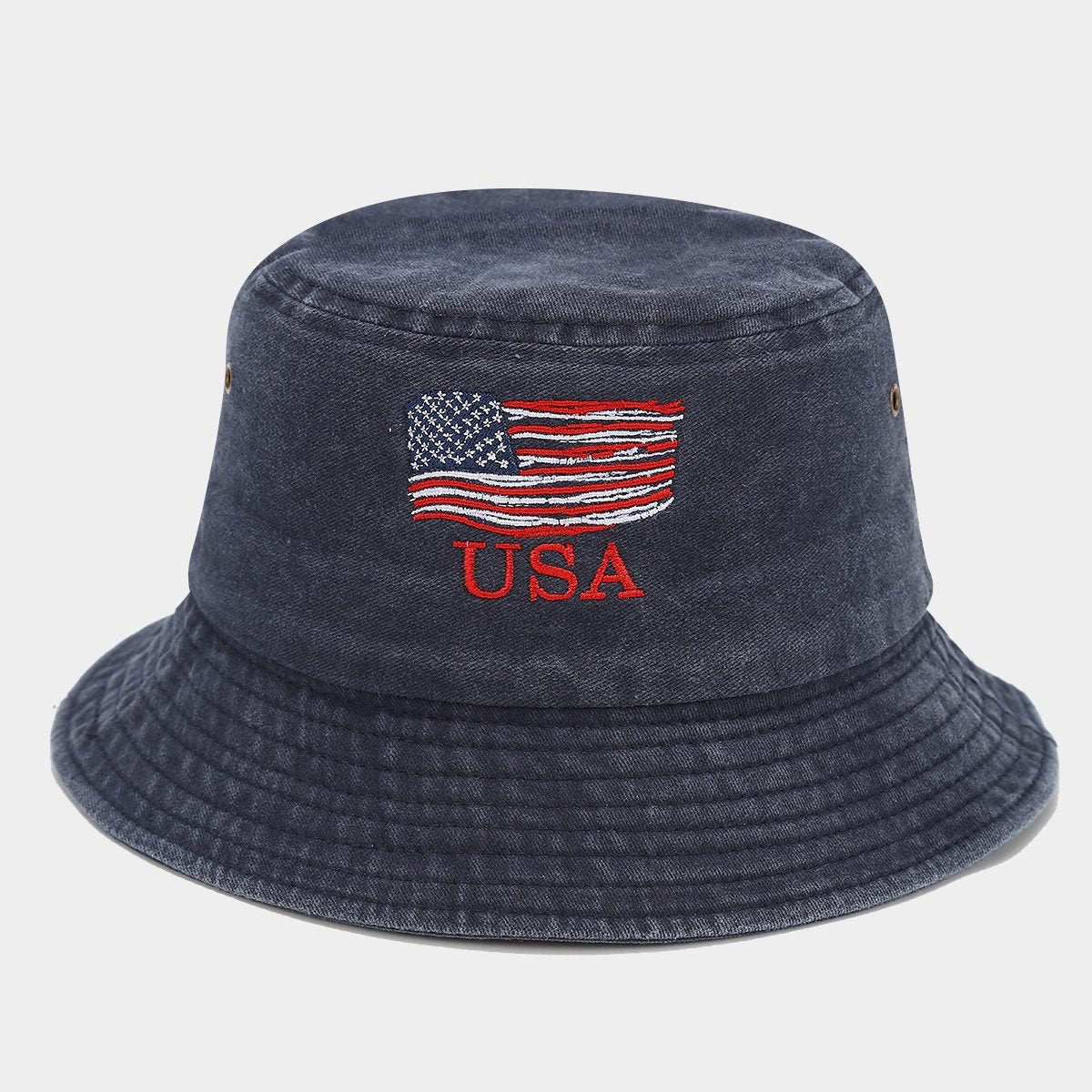 2026 World Cup USA Bucket Hat | Vintage USA Flag Sun Hat