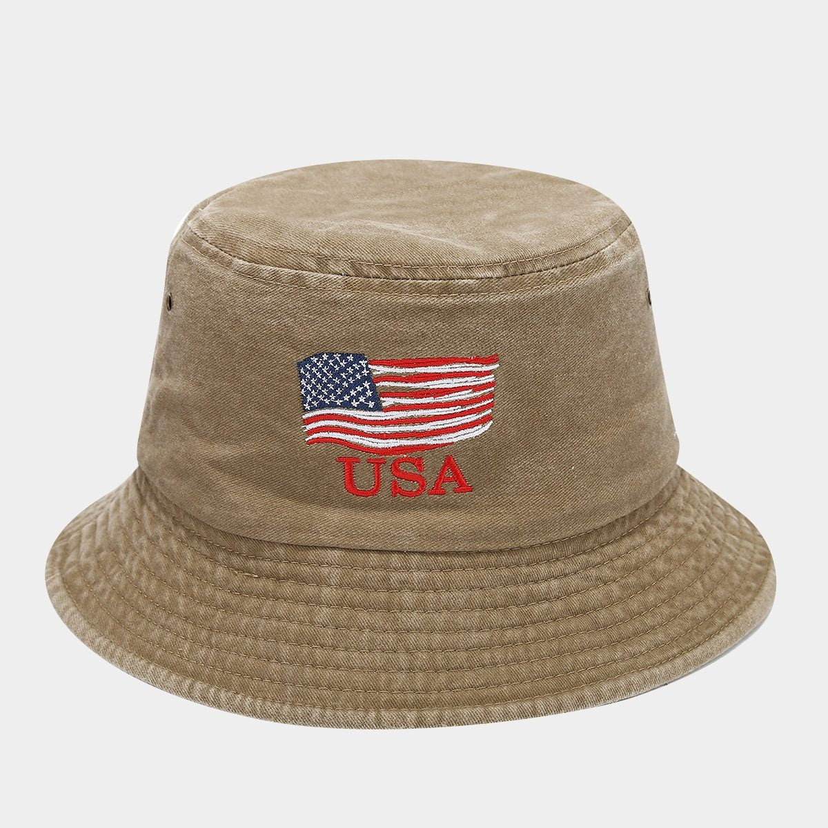 2026 World Cup USA Bucket Hat | Vintage USA Flag Sun Hat