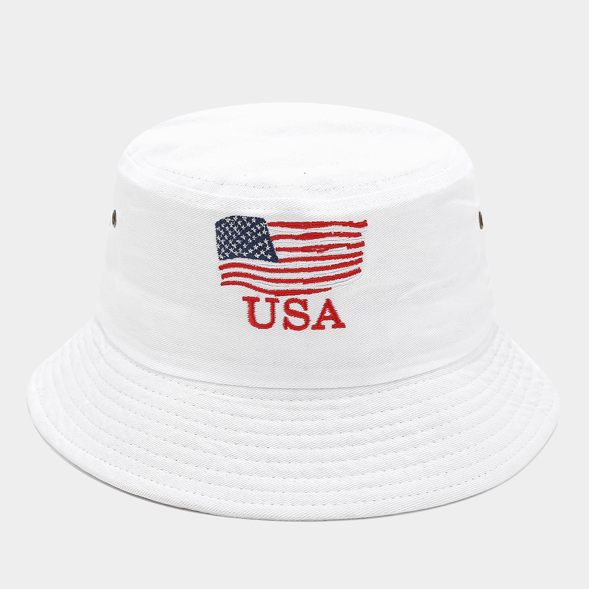 2026 World Cup USA Bucket Hat | Vintage USA Flag Sun Hat