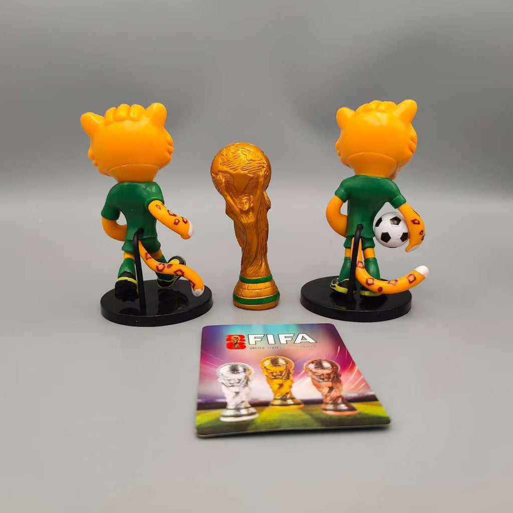 2026 World Cup Mascot Figurine Set | 9-Piece 11cm Soccer Gift Set