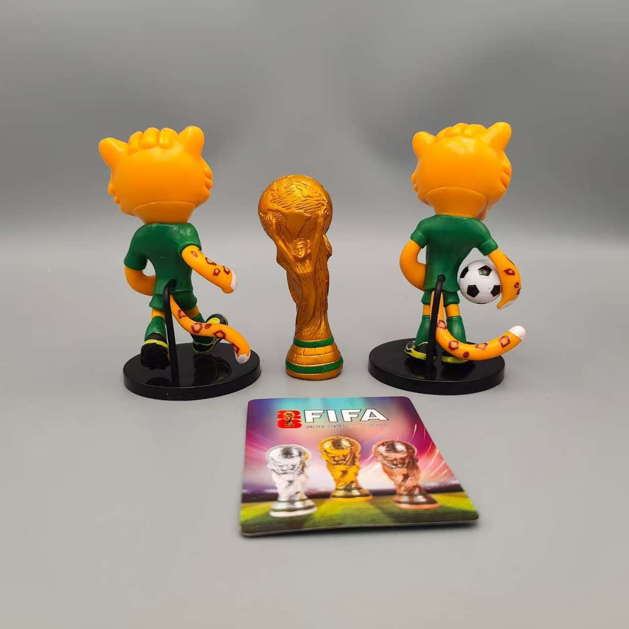 2026 World Cup Mascot Figurine Set | 9-Piece 11cm Soccer Gift Set