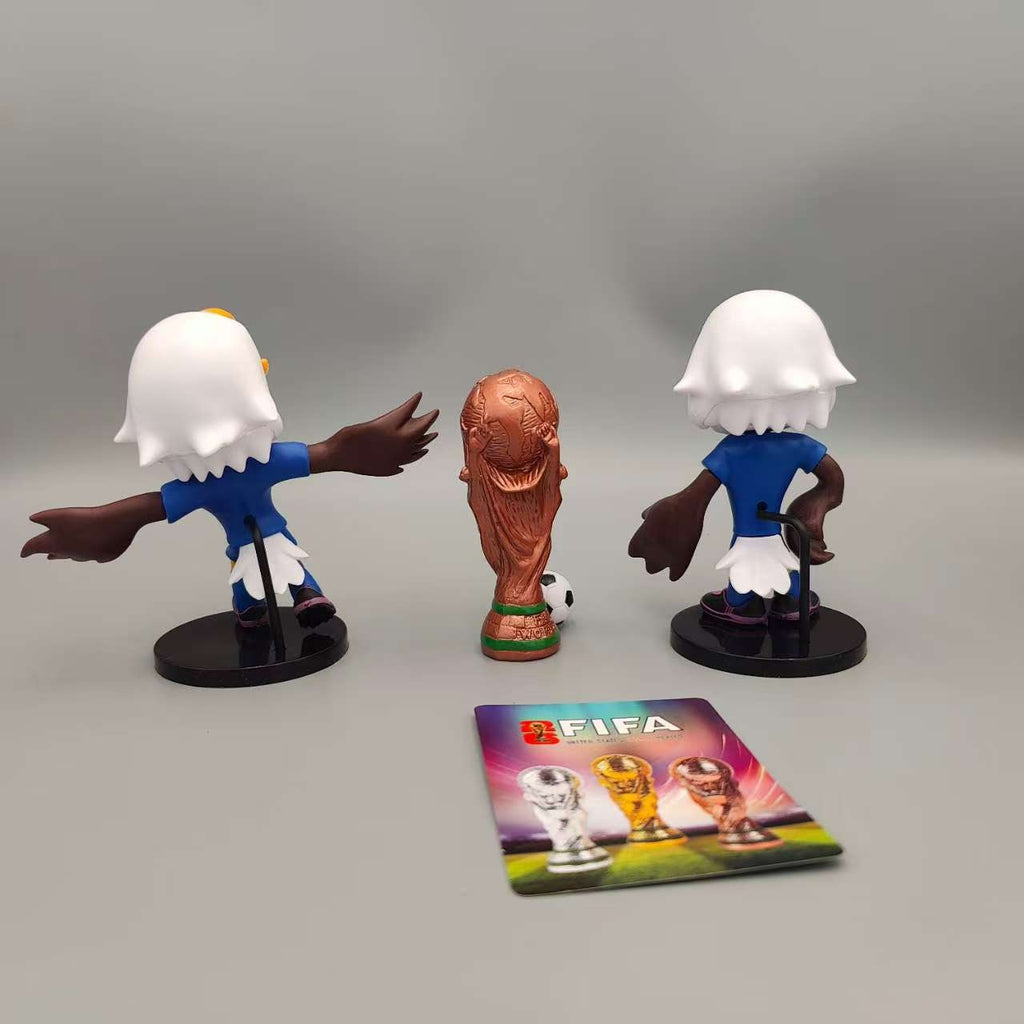 2026 World Cup Mascot Figurine Set | 9-Piece 11cm Soccer Gift Set